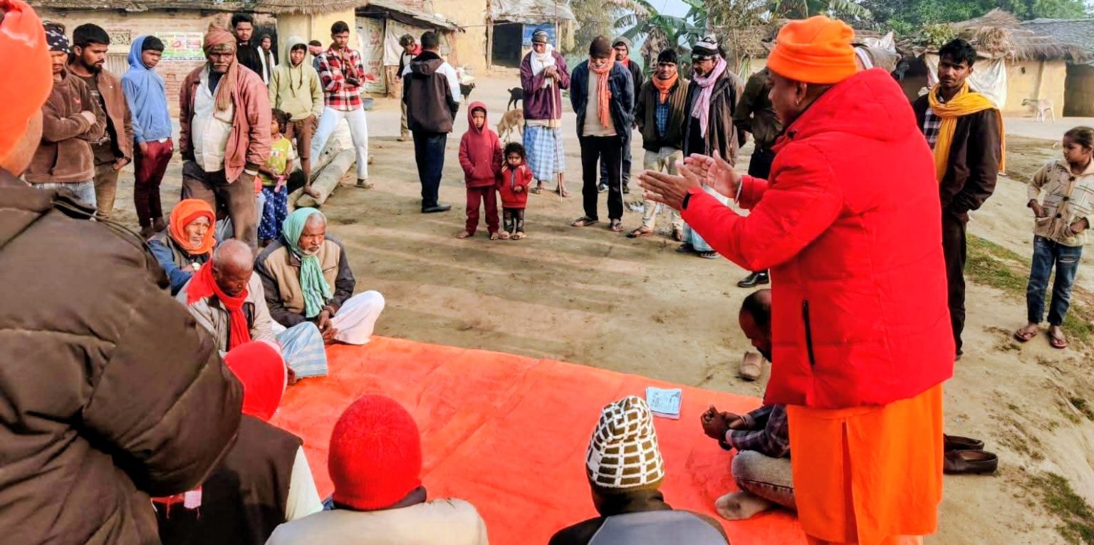 पर्सागढी–हरदासपुरमा नेपाल जनता पार्टीको जनजागरण अभियान, ‘कमल छाप’मा मतदान गर्न अपिल